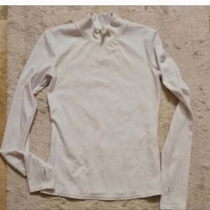 Women's White Long Sleeve Top
